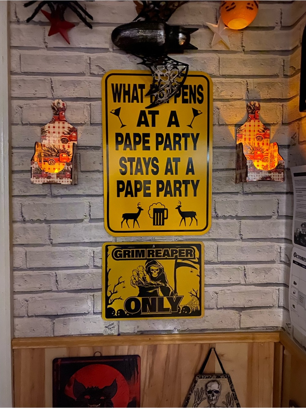 Led candle light holder